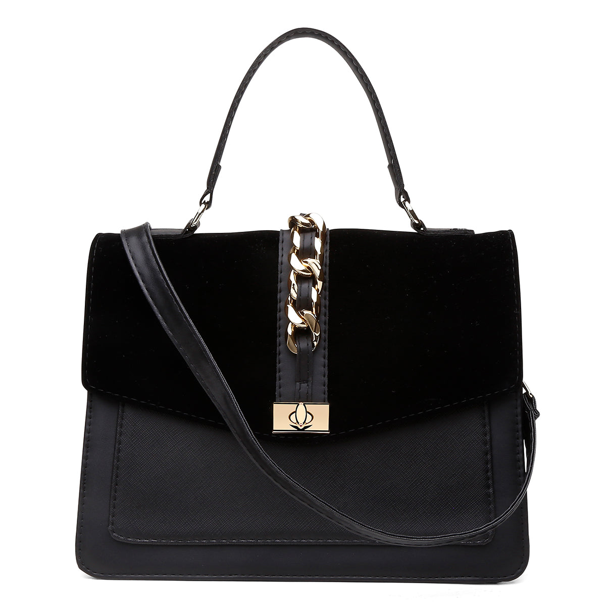 Bolsa Feminina Média Paris Luxo Preto