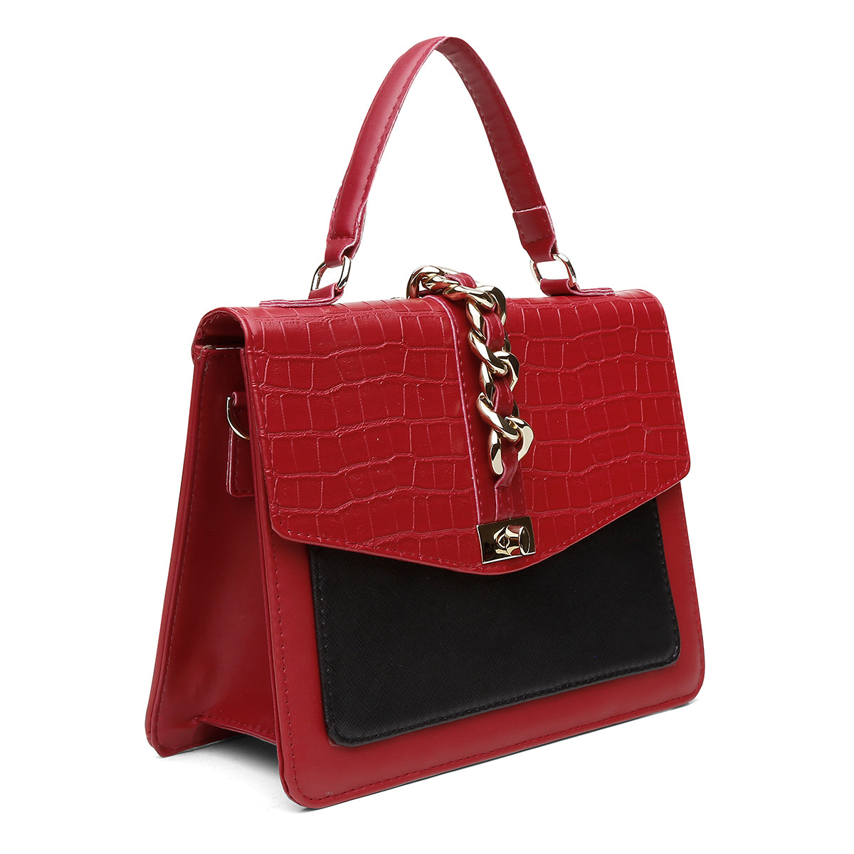 Bolsa Feminina Média Paris Vermelho Ferrari