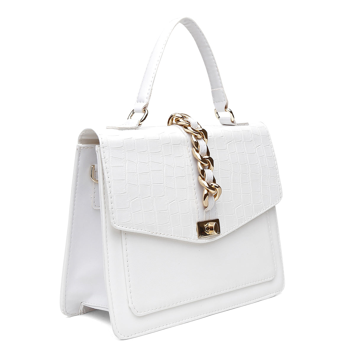 Bolsa Feminina Média Paris White