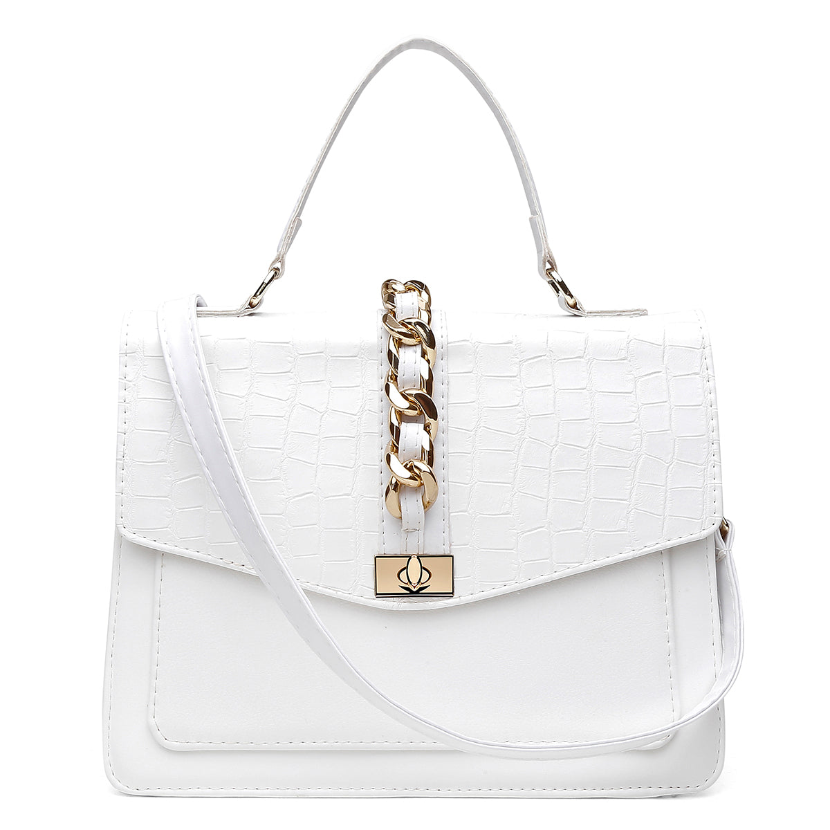 Bolsa Feminina Média Paris White