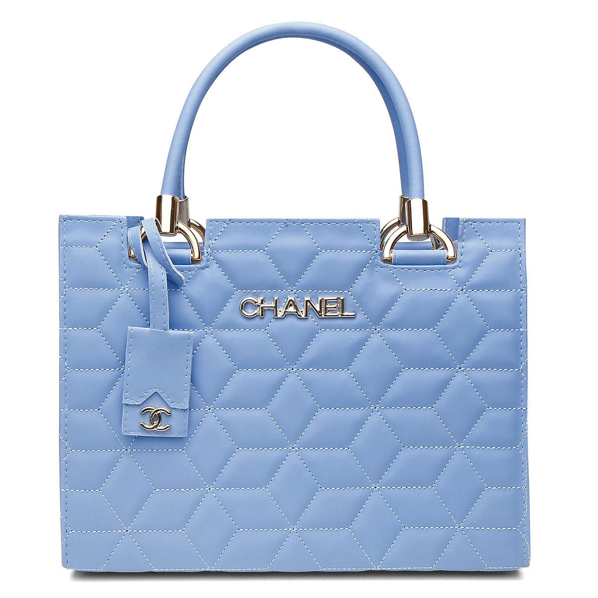 Bolsa Chanel Azul Royal + Carteira Soft + Alça Dupla Transversal Ajustável e Removível