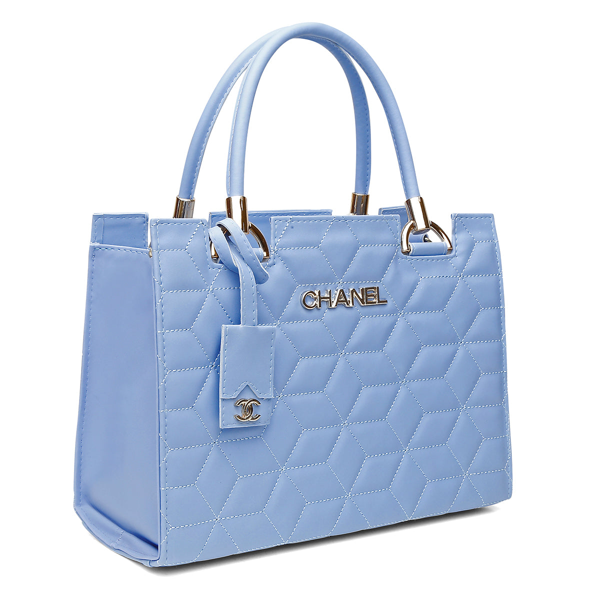 Bolsa Chanel Azul Royal + Carteira Soft + Alça Dupla Transversal Ajustável e Removível