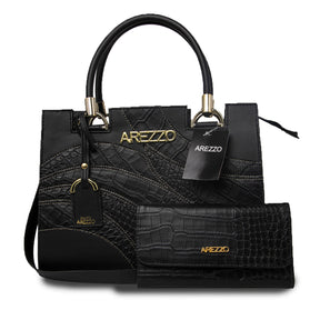 AREZZO CROCO PRETO